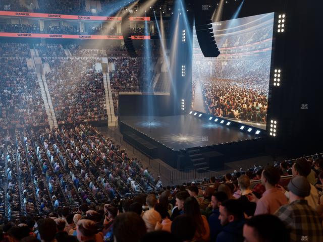 Xfinity Mobile Arena - Section Club Box 14 Seat View