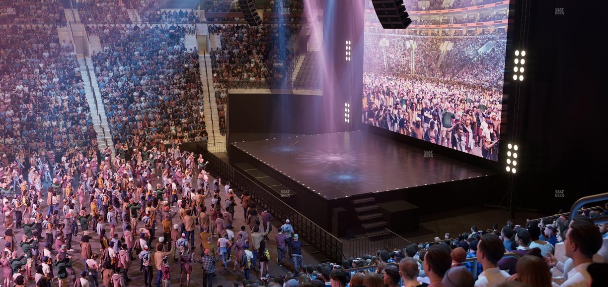 Xfinity Mobile Arena - Section Club Box 14 Seat View