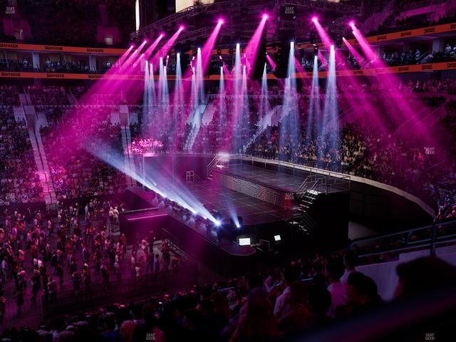 Xfinity Mobile Arena - Section Club Box 14 Seat View
