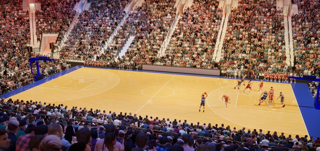 Xfinity Mobile Arena - Section Club Box 14 Seat View