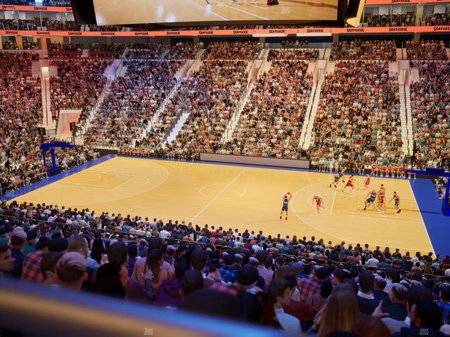 Xfinity Mobile Arena - Section Club Box 14 Seat View