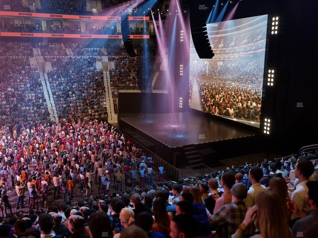 Xfinity Mobile Arena - Section Club Box 14 Seat View