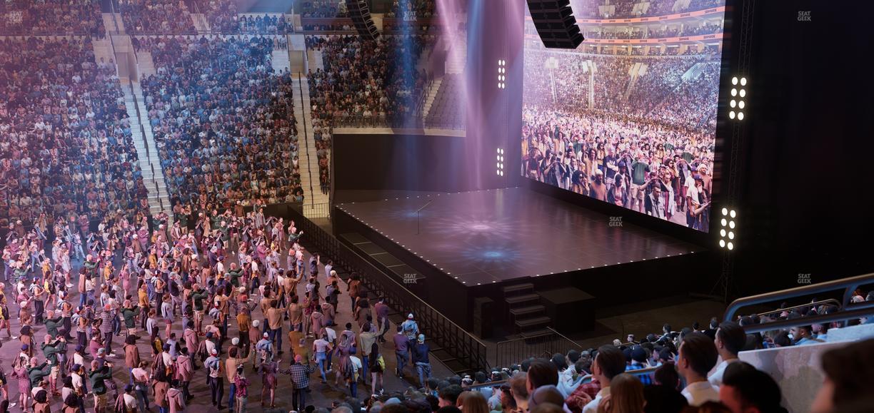 Xfinity Mobile Arena - Section Club Box 14 Seat View