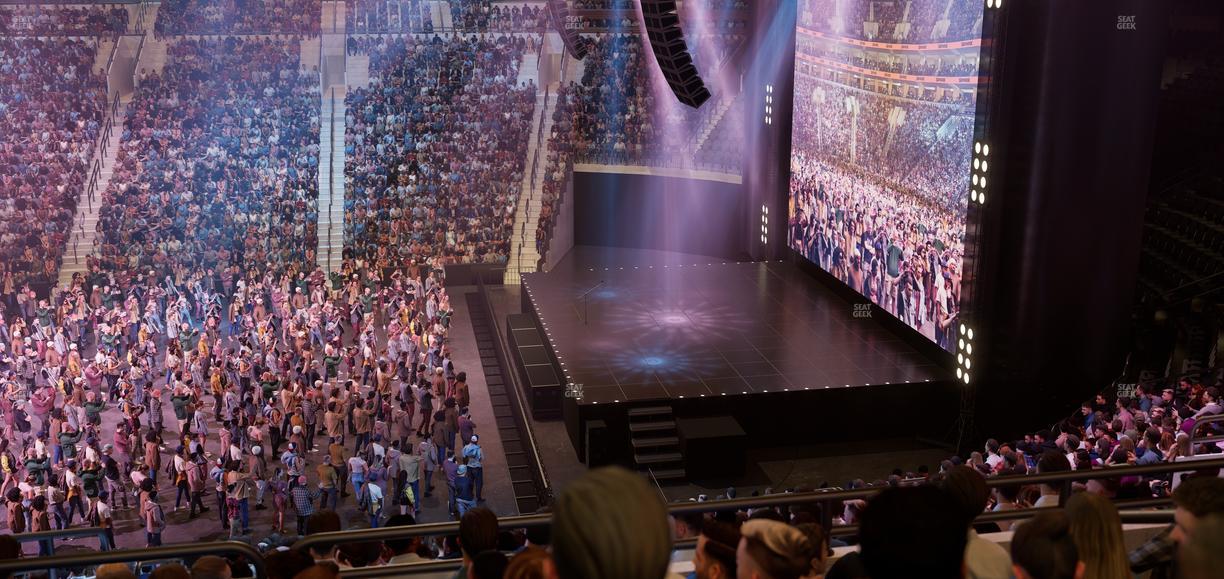 Xfinity Mobile Arena - Section Club Box 15 Seat View