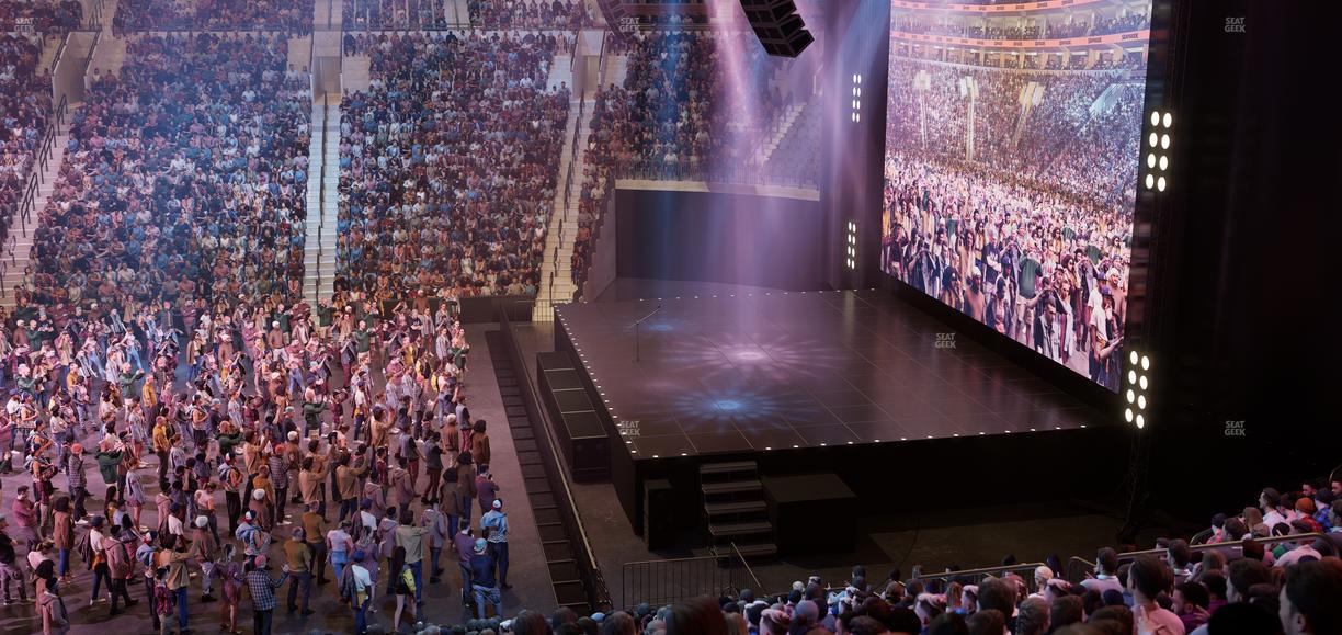 Xfinity Mobile Arena - Section Club Box 15 Seat View