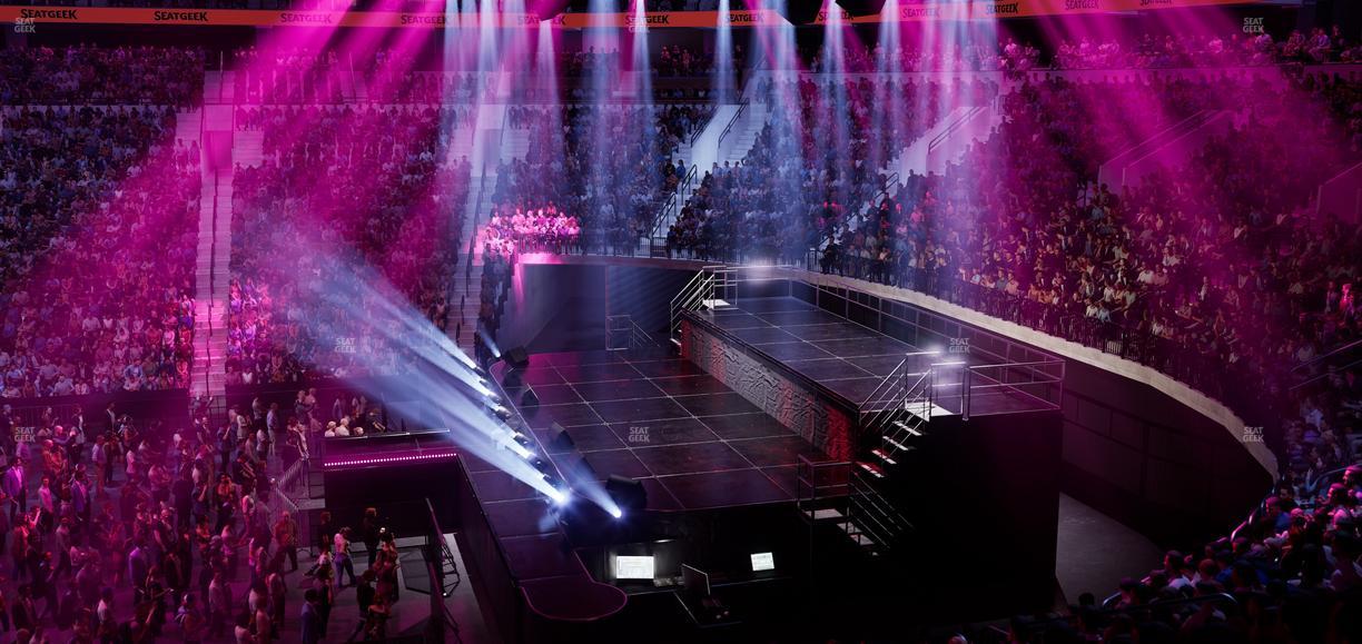 Xfinity Mobile Arena - Section Club Box 15 Seat View