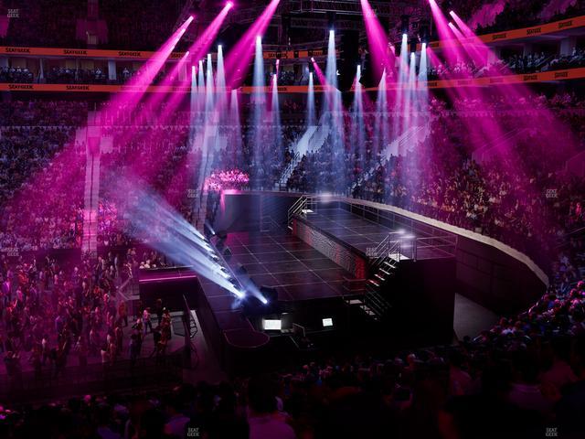 Xfinity Mobile Arena - Section Club Box 15 Seat View