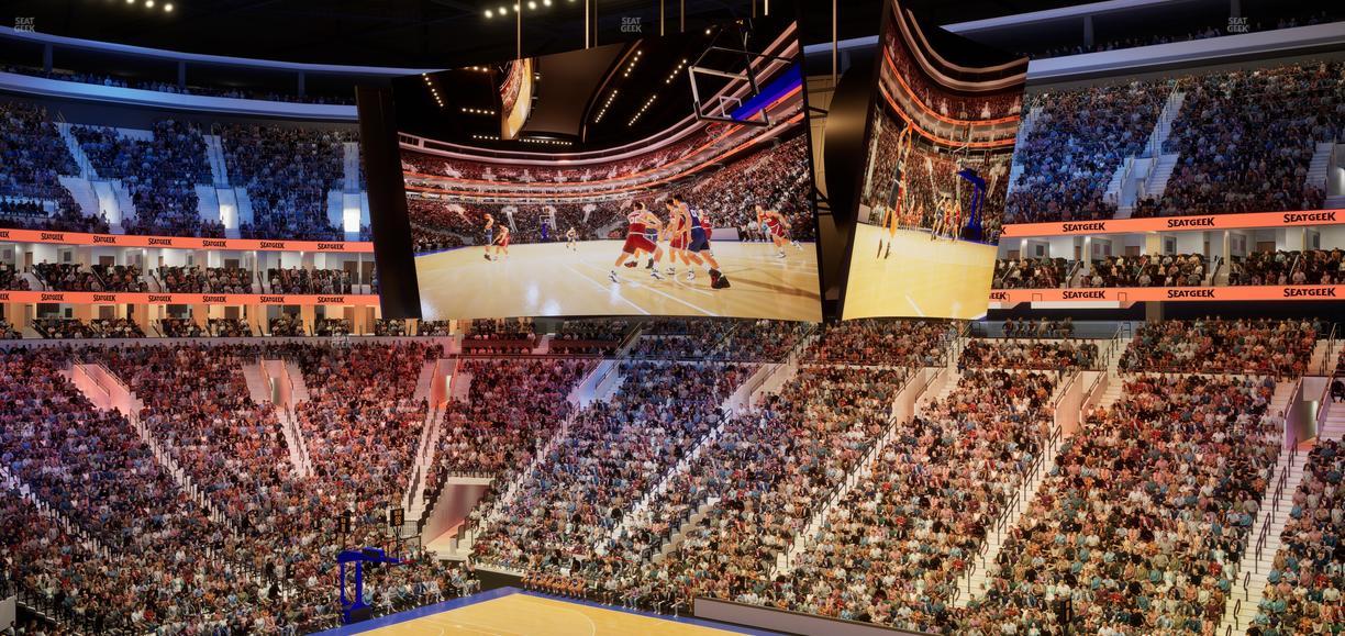 Xfinity Mobile Arena - Section Club Box 15 Seat View