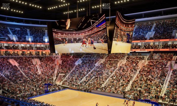 Xfinity Mobile Arena - Section Club Box 15 Seat View