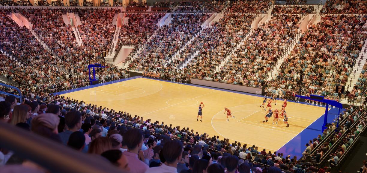 Xfinity Mobile Arena - Section Club Box 15 Seat View