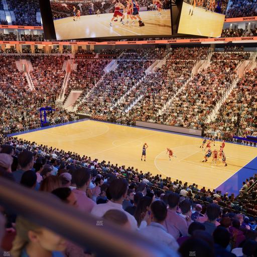 Xfinity Mobile Arena - Section Club Box 15 Seat View