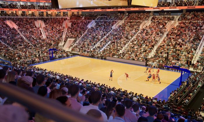 Xfinity Mobile Arena - Section Club Box 15 Seat View