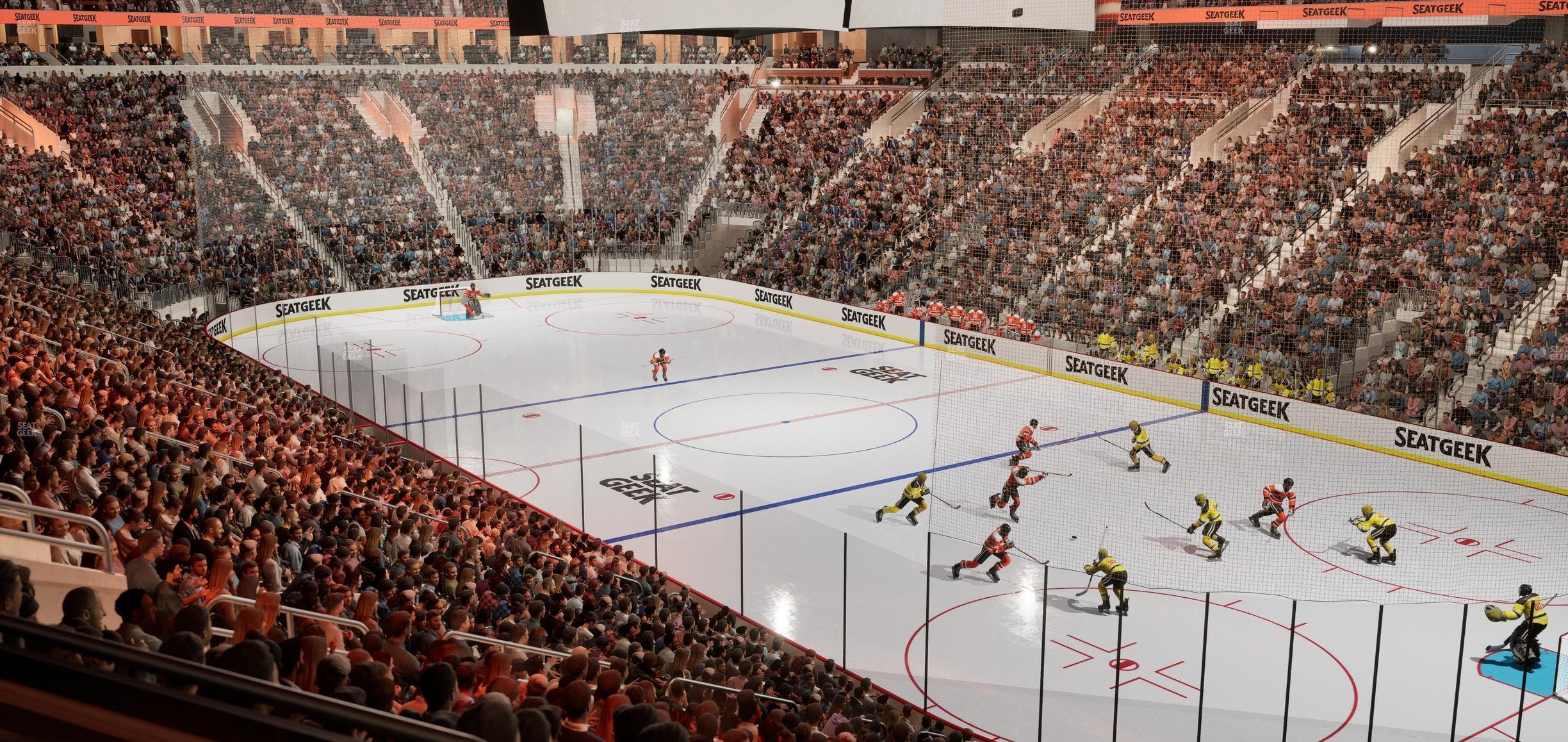 Xfinity Mobile Arena - Section Club Box 16 Seat View