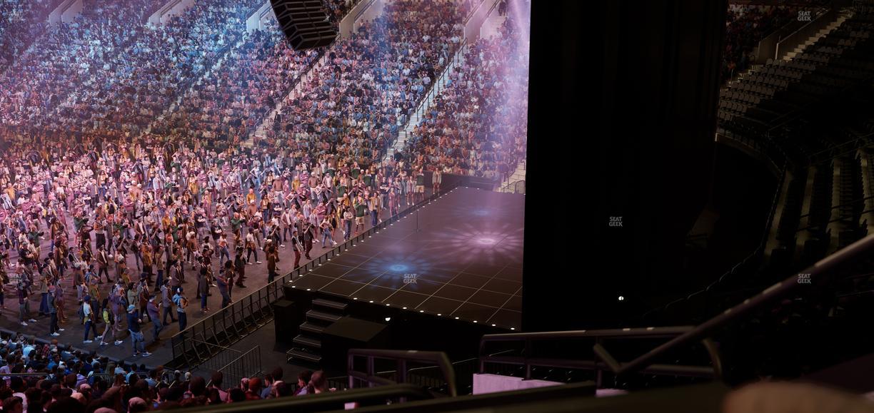 Xfinity Mobile Arena - Section Club Box 16 Seat View