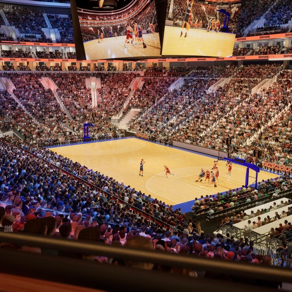 Xfinity Mobile Arena - Section Club Box 16 Seat View