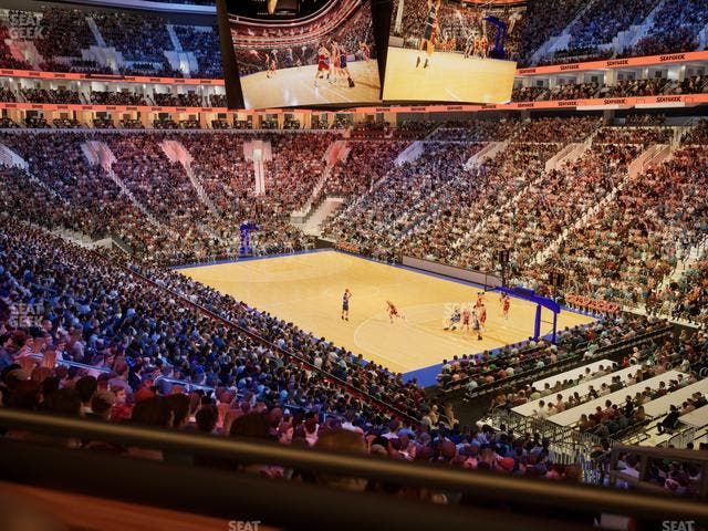 Xfinity Mobile Arena - Section Club Box 16 Seat View
