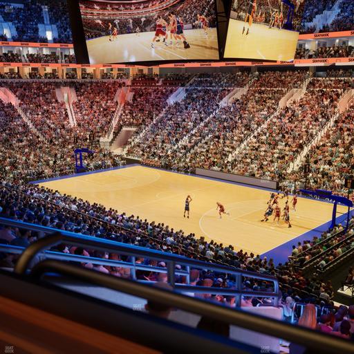 Xfinity Mobile Arena - Section Club Box 16 Seat View