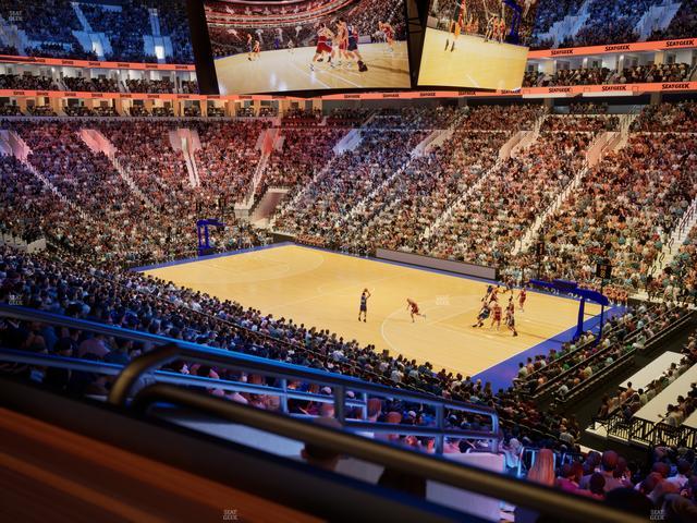 Xfinity Mobile Arena - Section Club Box 16 Seat View