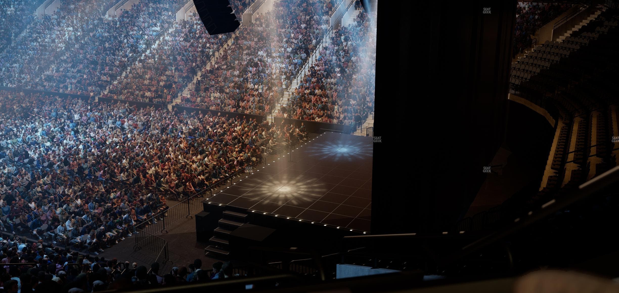 Xfinity Mobile Arena - Section Club Box 16 Seat View