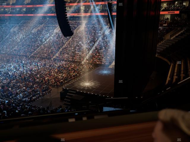 Xfinity Mobile Arena - Section Club Box 16 Seat View