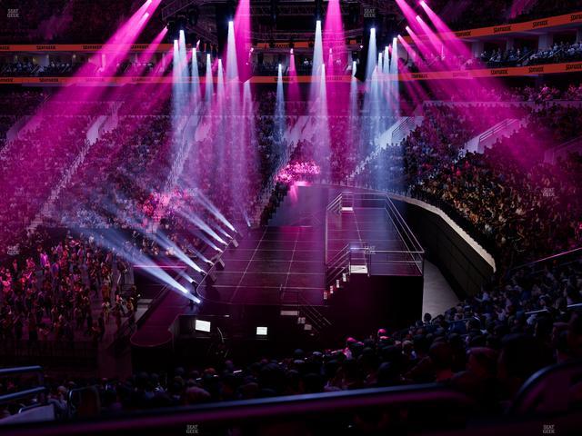 Xfinity Mobile Arena - Section Club Box 16 Seat View
