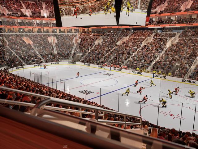 Xfinity Mobile Arena - Section Club Box 16 Seat View