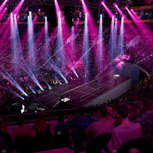 Xfinity Mobile Arena - Section Club Box 17 Sro Seat View