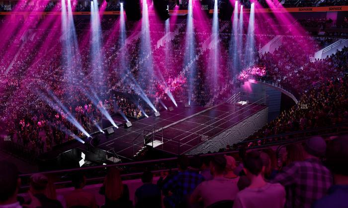 Xfinity Mobile Arena - Section Club Box 17 Sro Seat View