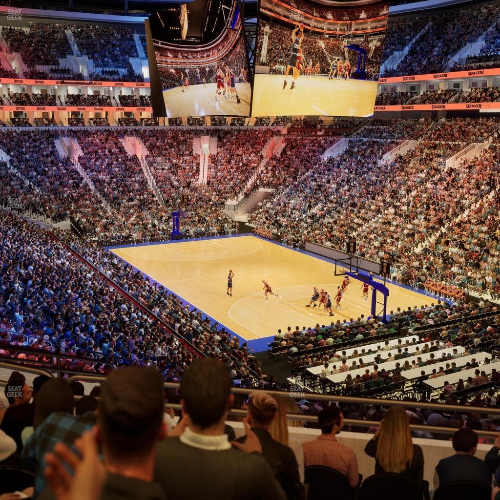 Xfinity Mobile Arena - Section Club Box 17 Sro Seat View