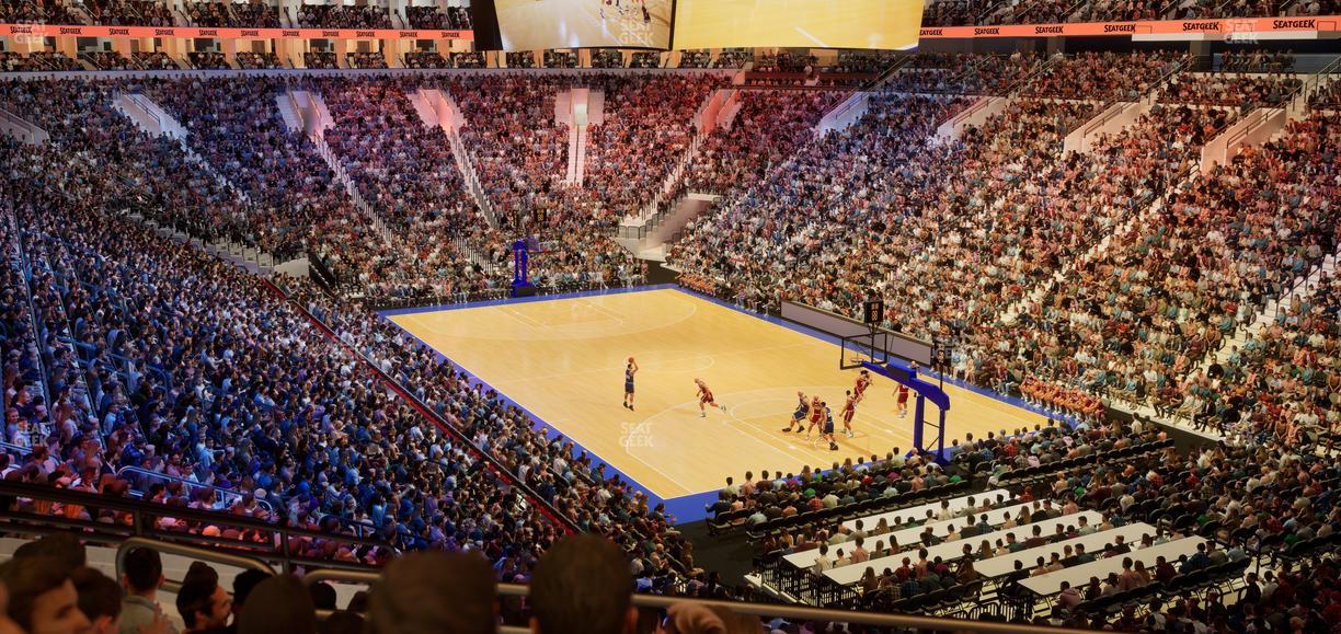 Xfinity Mobile Arena - Section Club Box 17 Sro Seat View