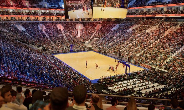 Xfinity Mobile Arena - Section Club Box 17 Sro Seat View