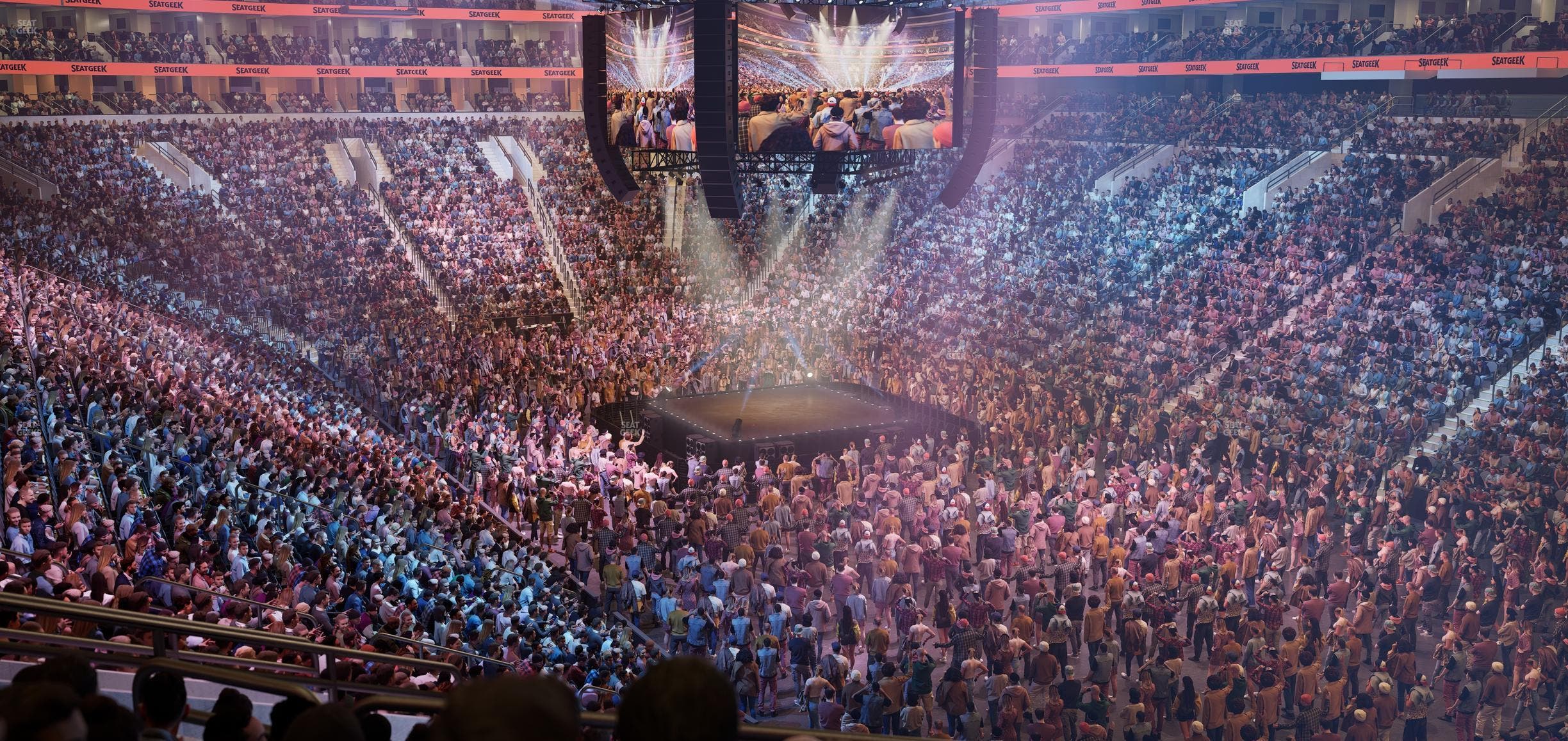 Xfinity Mobile Arena - Section Club Box 17 Sro Seat View