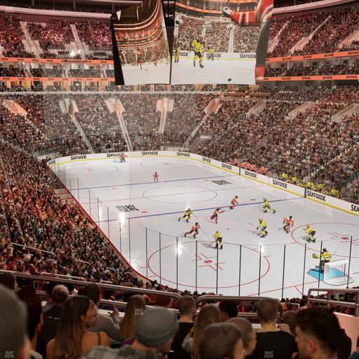Xfinity Mobile Arena - Section Club Box 17 Seat View