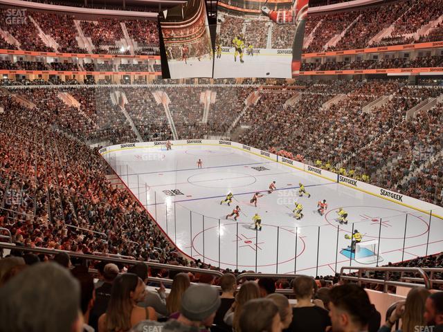 Xfinity Mobile Arena - Section Club Box 17 Seat View
