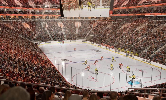 Xfinity Mobile Arena - Section Club Box 17 Seat View