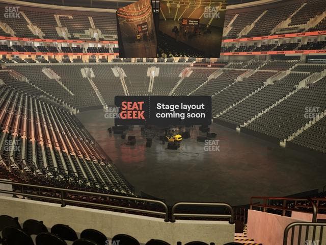 Xfinity Mobile Arena - Section Club Box 17 Seat View