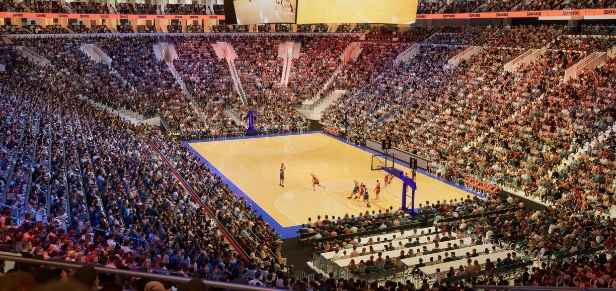 Xfinity Mobile Arena - Section Club Box 17 Seat View