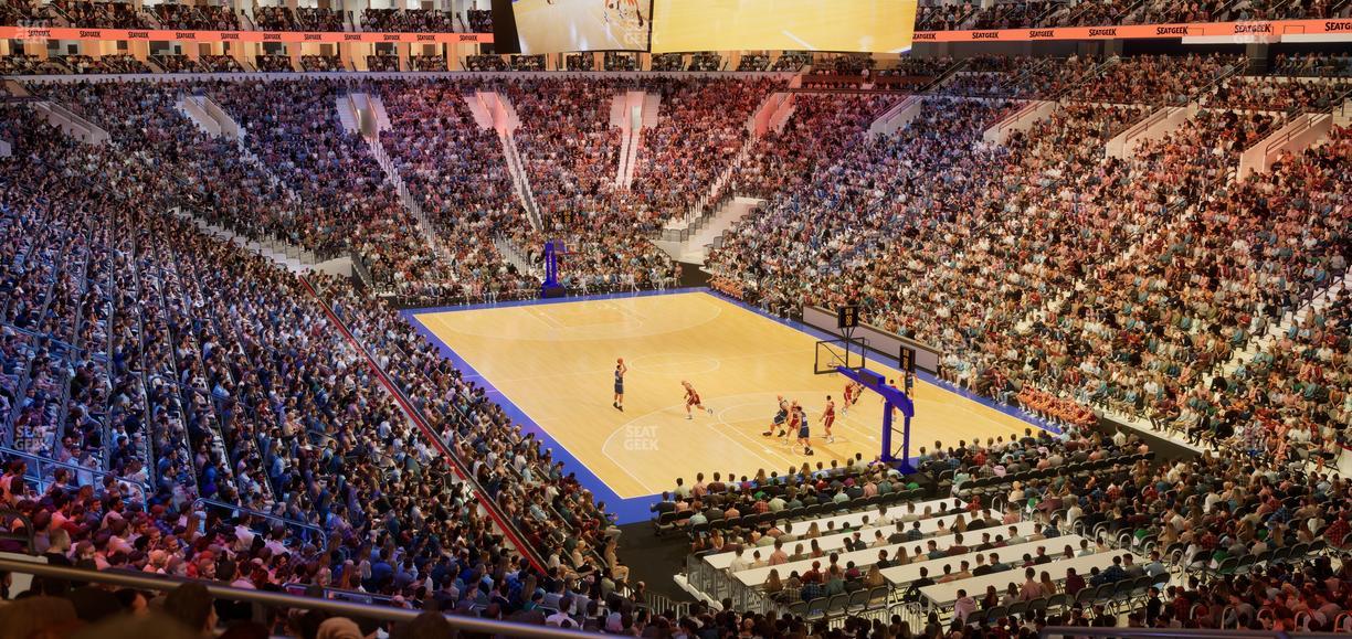 Xfinity Mobile Arena - Section Club Box 17 Seat View