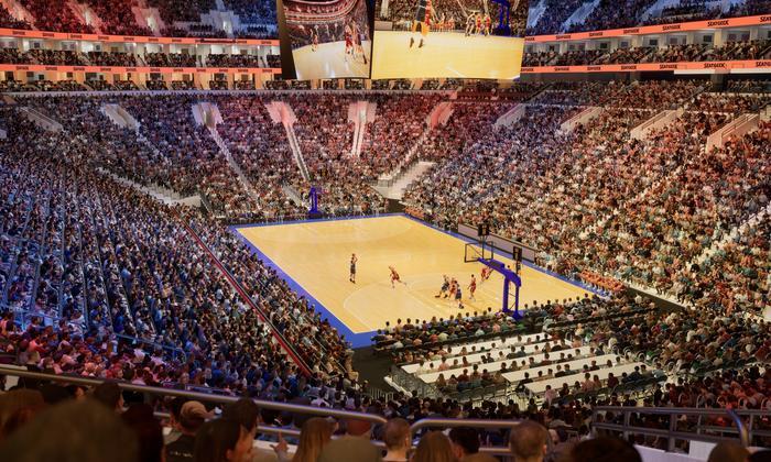 Xfinity Mobile Arena - Section Club Box 17 Seat View