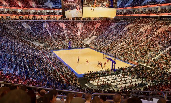 Xfinity Mobile Arena - Section Club Box 17 Seat View