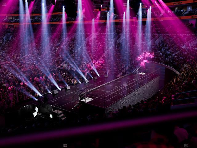 Xfinity Mobile Arena - Section Club Box 17 Seat View