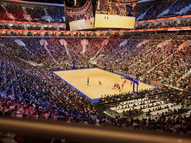 Xfinity Mobile Arena - Section Club Box 17 Seat View