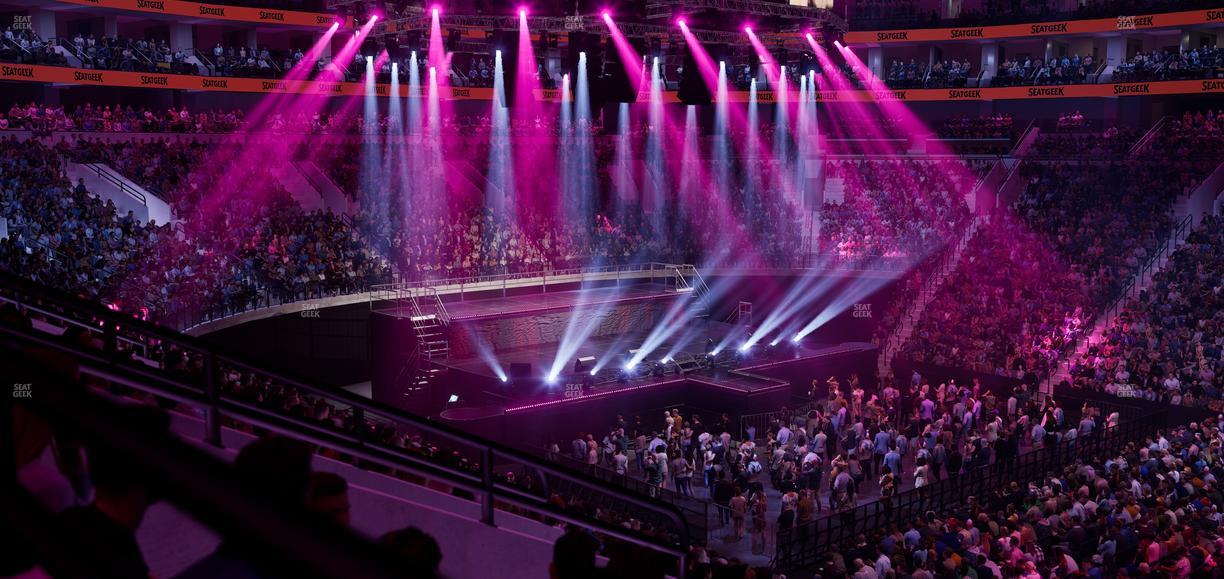 Xfinity Mobile Arena - Section Club Box 2 Seat View