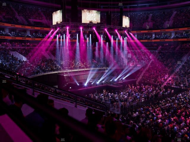 Xfinity Mobile Arena - Section Club Box 2 Seat View