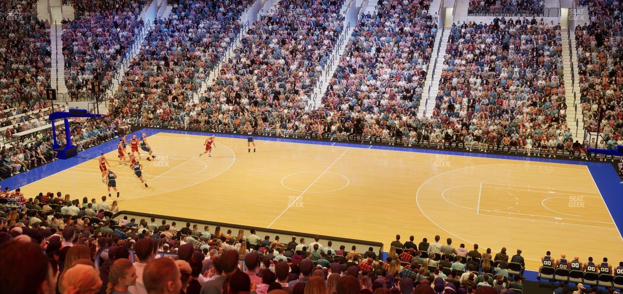 Xfinity Mobile Arena - Section Club Box 2 Seat View