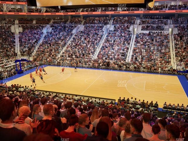 Xfinity Mobile Arena - Section Club Box 2 Seat View