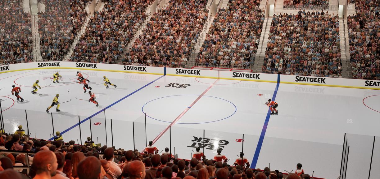 Xfinity Mobile Arena - Section Club Box 2 Seat View