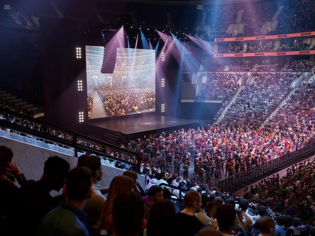 Xfinity Mobile Arena - Section Club Box 2 Seat View