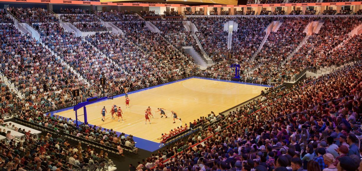 Xfinity Mobile Arena - Section Club Box 22 Seat View