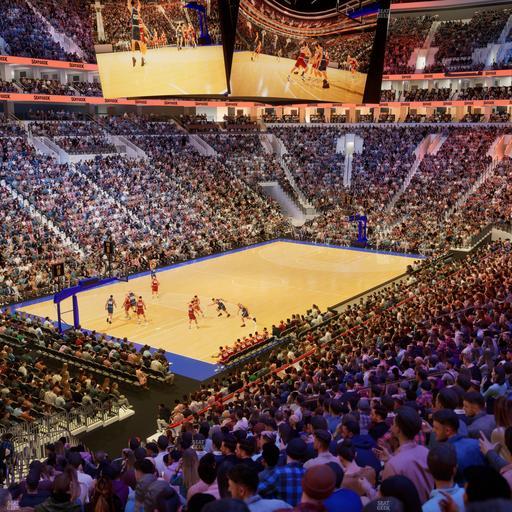 Xfinity Mobile Arena - Section Club Box 22 Seat View